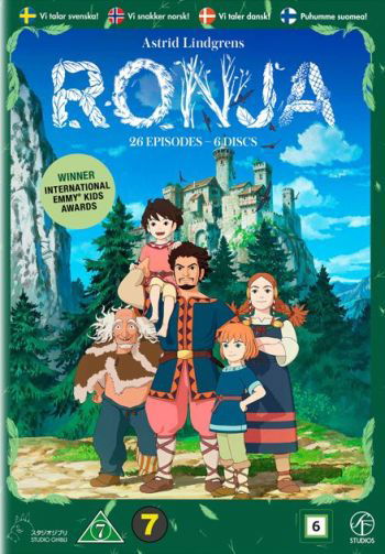 Cover for Ronja Røverdatter (TV-Serie) (DVD) (2017)