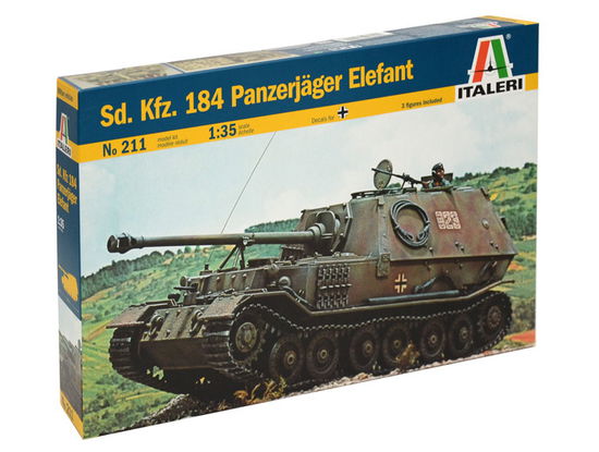 Cover for Italeri · 1/35 Sd.kfz.184 Panzerjaeger Elefant (10/24) * (Toys)