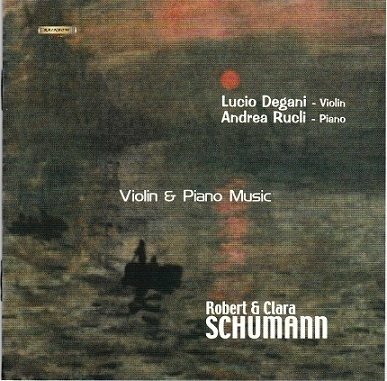 Cover for Duo Degani Rucli · Schumann: Violin &amp; Piano Music (CD) (2022)