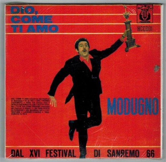 Cover for Domenico Modugno · Dio, Come Ti Amo - Dal 160 Festival D San Remo (CD) (2021)