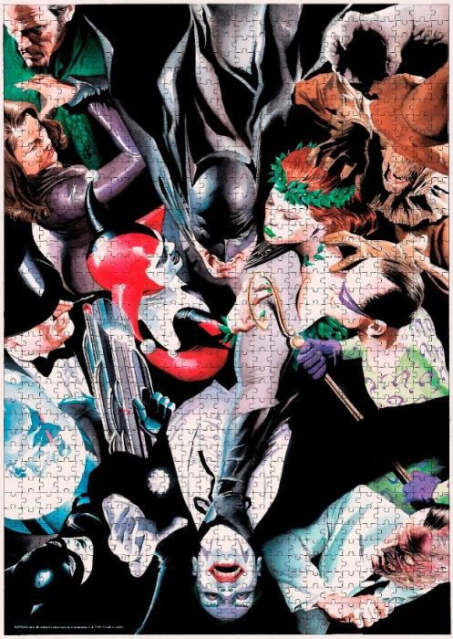 Cover for P.Derive · DC COMICS - Batman Enemies - Puzzle 1000P (Legetøj)