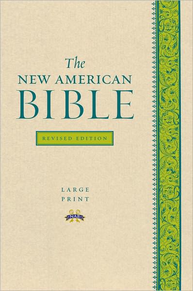 Cover for Confraternity of Christian Doctrine · The New American Bible Revised Edition, Large Print Edition (Paperback Book) [Large Print edition] (2011)