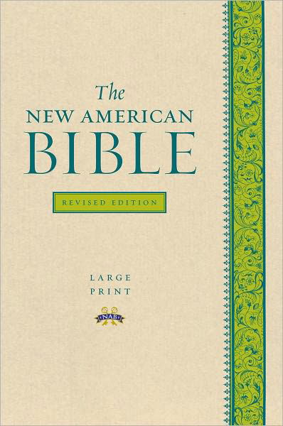 Cover for Confraternity of Christian Doctrine · The New American Bible Revised Edition, Large Print Edition (Paperback Bog) [Large Print edition] (2011)