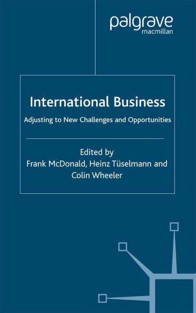 Cover for Frank McDonald · International Business: Adjusting to New Challenges and Opportunities - The Academy of International Business (Hardcover Book) (2002)