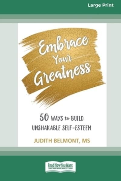 Cover for Judith Belmont · Embrace Your Greatness (Paperback Book) (2020)