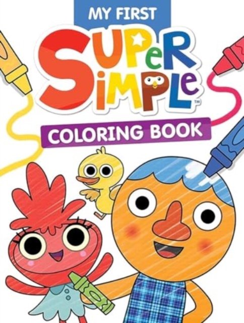 Cover for Dover Publications · Super Simple My First Coloring Book (Pocketbok) (2024)