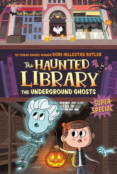 Cover for Dori Hillestad Butler · The Underground Ghosts #10: A Super Special - The Haunted Library (Taschenbuch) (2017)