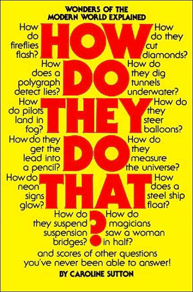 Cover for Caroline Sutton · How Do They Do That? (Paperback Book) (2020)