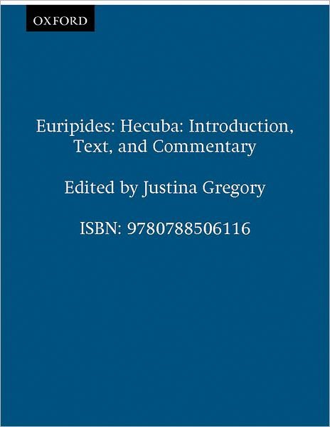 Cover for Euripides · Euripides: Hecuba: Introduction, Text, and Commentary - Society for Classical Studies Textbooks (Paperback Book) (1999)
