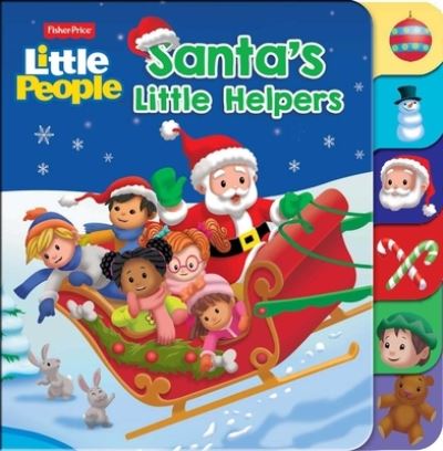 Cover for Gina Gold · Fisher Price Little People Santa's Little Helpers (Board book) (2020)