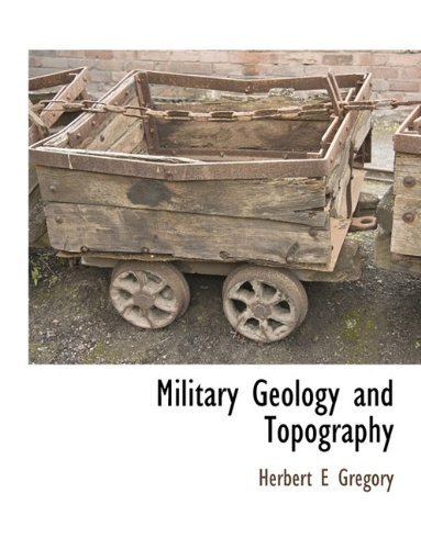 Cover for Gregory · Military Geology and Topography (Paperback Book) [Large Type edition] (2009)