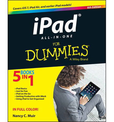 Cover for Nancy C. Muir · Ipad All-in-one for Dummies, 6th Edition (Book) [6 Rev edition] (2014)