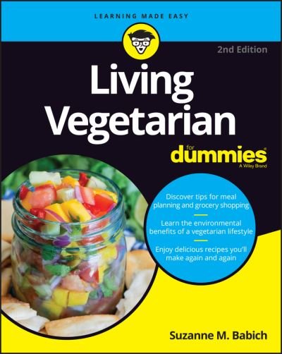 Cover for Babich, Suzanne M. (Indiana University) · Living Vegetarian For Dummies (Paperback Book) (2022)