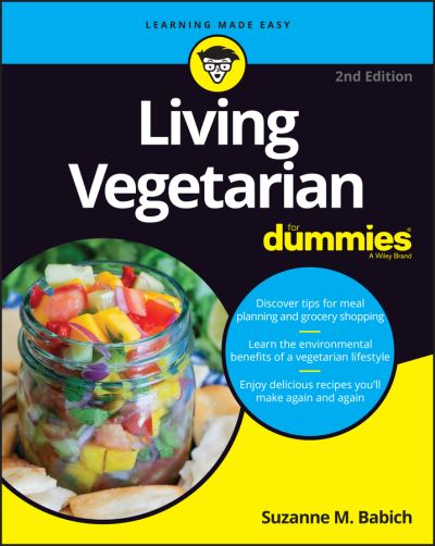 Cover for Babich, Suzanne M. (Indiana University) · Living Vegetarian For Dummies (Paperback Bog) (2022)