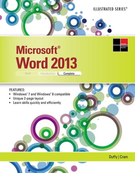 Cover for Cram, Carol (Capilano College) · Microsoft (R)Word (R) 2013: Illustrated Complete (Paperback Book) (2013)