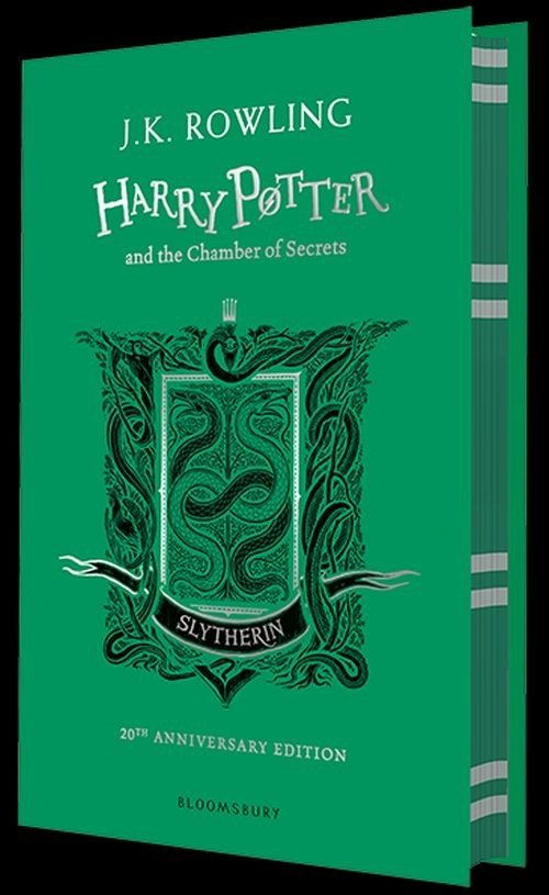 Cover for J.K. Rowling · Harry Potter and the Chamber of Secrets - Slytherin Edition (Hardcover Book) (2018)