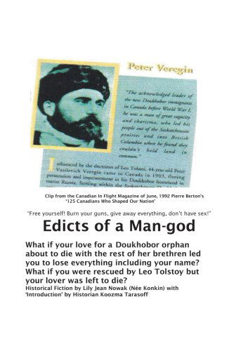 Cover for Lily Jean Nowak · Edicts of a Man-god (Paperback Book) (2007)