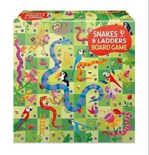 Snakes and Ladders Board Game - Game and Book - Kate Nolan - Gesellschaftsspiele - Usborne Publishing Ltd - 9781474998116 - 13. Oktober 2022