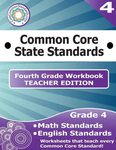 Fourth Grade Common Core Workbook - Teacher Edition - Have Fun Teaching - Livres - Createspace - 9781508648116 - 27 février 2015