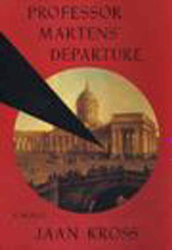 Cover for Jaan Kross · Professor Martens' Departure (Paperback Book) (1995)