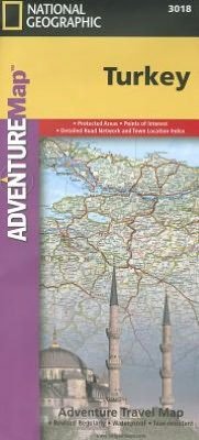 Cover for National Geographic Maps · Turkey: Travel Maps International Adventure Map (Landkarten) (2022)