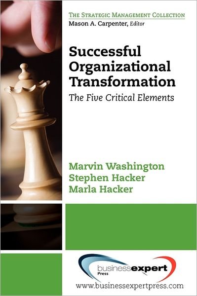 Cover for Marvin Washington · Successful Organizational Transformation (Paperback Book) (2011)