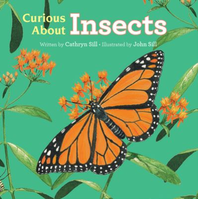 Cover for Cathryn Sill · Curious About Insects - Discovering Nature (Board book) (2021)