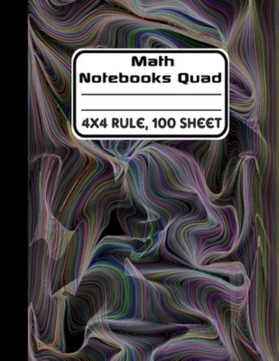 Cover for Sam Adam · Math Notebooks Quad 4x4 Rule, 100 Sheets (Paperback Book) (2019)