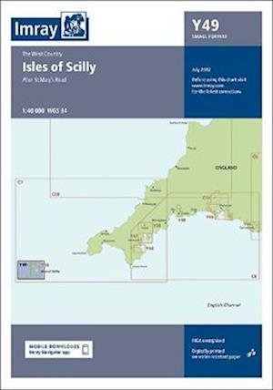 Imray Chart Y49: Isles of Scilly (Small Format) - Y Charts - Imray - Books - Imray, Laurie, Norie & Wilson Ltd - 9781786794116 - July 29, 2022