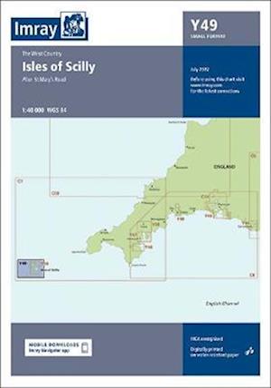 Cover for Imray · Imray Chart Y49: Isles of Scilly (Small Format) - Y Charts (Landkarten) [New edition] (2022)