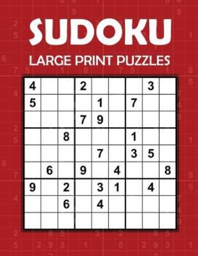 Cover for Kenji Akimoto · Sudoku Large Print Puzzles (Paperback Book) (2019)