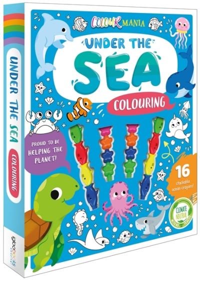 Cover for Igloo Books · Under The Sea Colouring - With Stackable Ocean Crayons! (Pocketbok) (2023)
