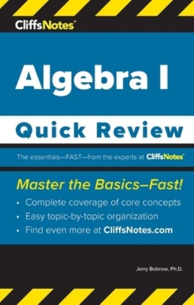 Cover for Jerry Bobrow · CliffsNotes Algebra I (Book) (2022)