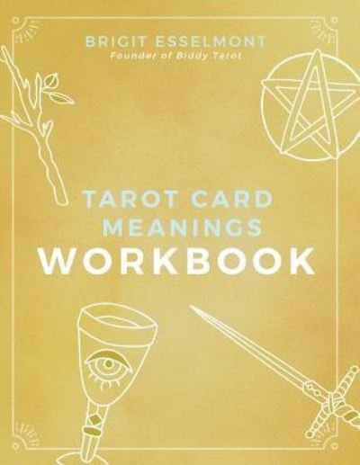 Cover for Brigit Esselmont · Tarot Card Meanings Workbook (Paperback Bog) (2017)
