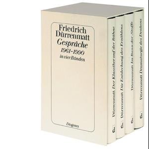 Cover for Friedrich Dürrenmatt · Gespräche 1961-1990 in vier Bänden (Hardcover Book) (1996)
