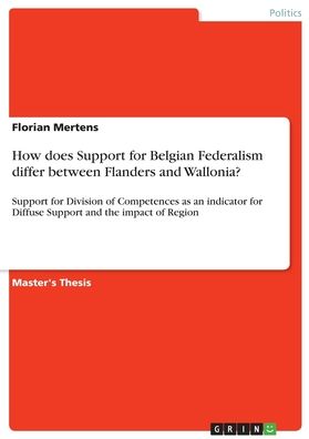 Cover for Mertens · How does Support for Belgian Fe (Book)