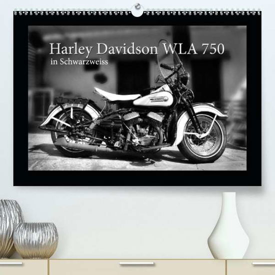 Cover for Laue · Harley Davidson WLA 750 in Schwarz (Book)