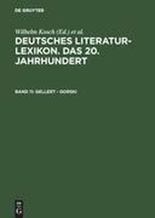 Cover for Konrad · Dtsch.Literatur-Lexikon,Das 20.JH.11 Ja (Book) [German, 1 edition] (2008)