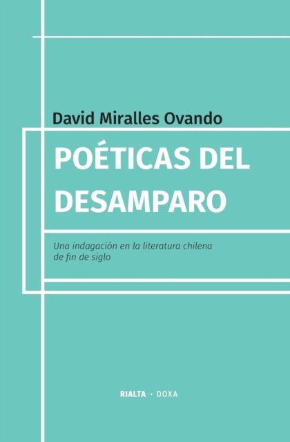 Cover for David Miralles Ovando · Poeticas del desamparo (Paperback Book) (2018)