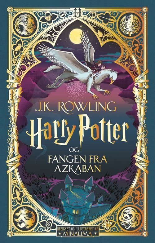 Cover for J. K. Rowling · Harry Potter: Harry Potter 3 - Harry Potter og Fangen fra Azkaban - pragtudgave (Bound Book) [1. Painos] (2023)