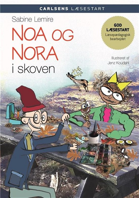 Cover for Sabine Lemire · Carlsens Læsestart: Carlsens læsestart - Noa og Nora i skoven (Bound Book) [1st edition] (2019)