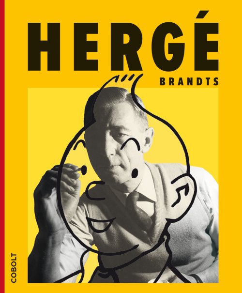 Cover for Tintin: Hergé – Brandts (udstillingskatalog) (Gebundesens Buch) [1. Ausgabe] (2018)