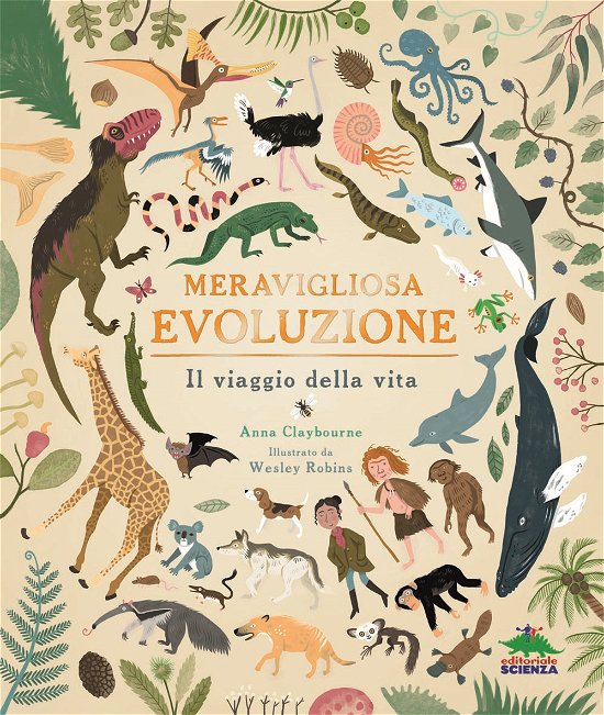 Cover for Anna Claybourne · Meravigliosa Evoluzione. Il Viaggio Della Vita (Bog)