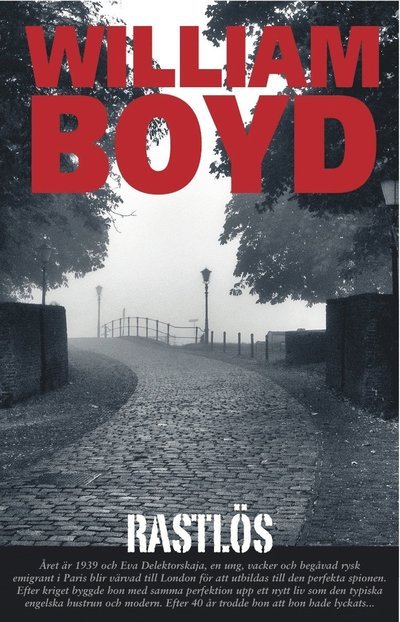 Cover for William Boyd · Rastlös (Bound Book) (2013)