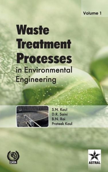 Cover for B N Rai · Waste Treatment Processes in Environmental Engineering Vol. 1 (Hardcover Book) (2016)
