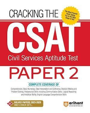 Cracking the CSAT Paper 2 (EditionXII) - Rudraksh Tripathi - Books - Arihant Publications India Limited - 9789358892116 - June 30, 2023