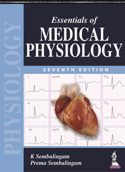 Cover for K Sembulingam · Essentials of Medical Physiology (Paperback Book) [7 Revised edition] (2016)