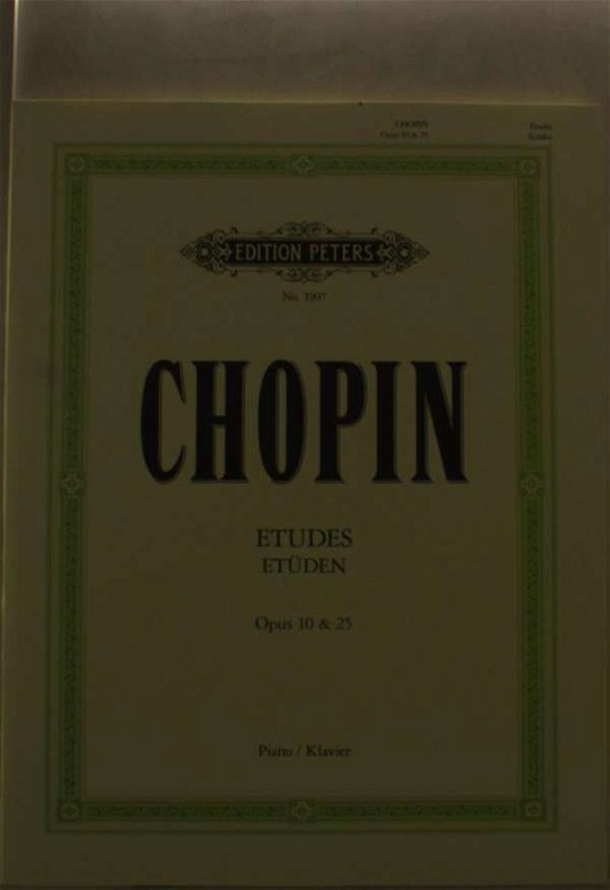 Cover for Chopin · Etüden op.10,25 u.a.,Kl.EP1907 (Buch)