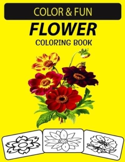Cover for Black Rose Press House · Flower Coloring Book (Taschenbuch) (2020)