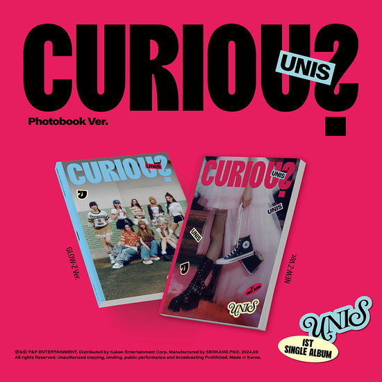 UNIS · Curious (CD/Merch) [Signed By All Members edition] [Glow-Z Version] (2024)